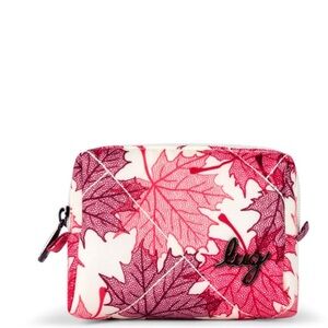 Lug Choo Choo Mini Pill Pouch w/case. Maples Cream. NWT